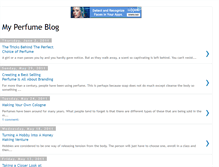 Tablet Screenshot of myperfumeblog.blogspot.com