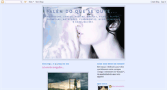 Desktop Screenshot of alemdoqueseouve.blogspot.com