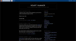 Desktop Screenshot of heart-hammer.blogspot.com