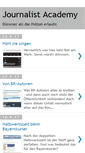 Mobile Screenshot of journalist-academy.blogspot.com