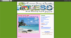 Desktop Screenshot of ecotourismseychelles.blogspot.com