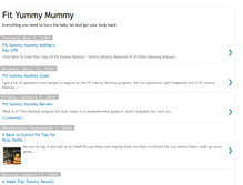 Tablet Screenshot of fityummymummy.blogspot.com