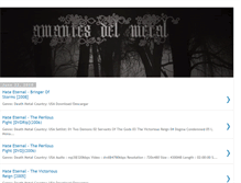 Tablet Screenshot of amantesdelmetal.blogspot.com