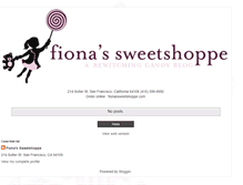 Tablet Screenshot of fionas-sweetshoppe.blogspot.com