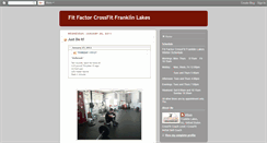 Desktop Screenshot of fitfactorcrossfitfranklinlakes.blogspot.com