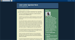 Desktop Screenshot of lakelanierappraiser.blogspot.com