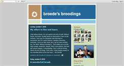 Desktop Screenshot of broedesbroodings.blogspot.com