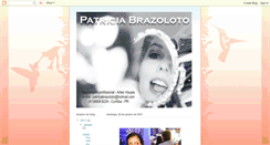 Desktop Screenshot of patriciabrazoloto.blogspot.com