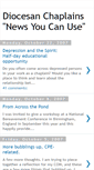 Mobile Screenshot of diocesanchaplains.blogspot.com