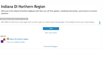 Tablet Screenshot of indianadinorthernregion.blogspot.com