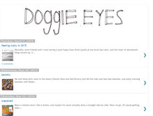 Tablet Screenshot of doggieeyes.blogspot.com