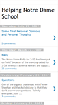 Mobile Screenshot of helpnotredame.blogspot.com