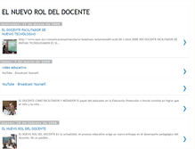 Tablet Screenshot of elroldeleducador-tecnologiaeducativa.blogspot.com