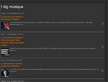 Tablet Screenshot of idigmusique.blogspot.com