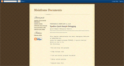 Desktop Screenshot of endwaymainframe.blogspot.com