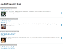 Tablet Screenshot of modelstranger.blogspot.com