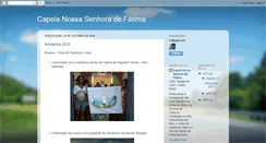 Desktop Screenshot of capelanossasenhoradefatima.blogspot.com