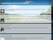 Tablet Screenshot of capelanossasenhoradefatima.blogspot.com