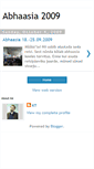Mobile Screenshot of abhaasia2009.blogspot.com
