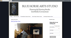 Desktop Screenshot of bluehorsearts.blogspot.com