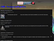 Tablet Screenshot of magalhaes-assessoriaesportiva.blogspot.com