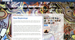 Desktop Screenshot of amysartsyadventures.blogspot.com