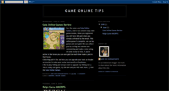 Desktop Screenshot of gameonlinetips.blogspot.com