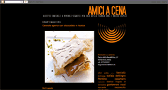 Desktop Screenshot of amiciacena.blogspot.com