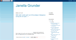 Desktop Screenshot of janellagrunder.blogspot.com