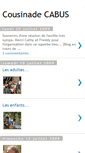 Mobile Screenshot of cousinade-cabus.blogspot.com