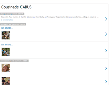 Tablet Screenshot of cousinade-cabus.blogspot.com