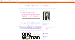 Desktop Screenshot of cheekymonkeymien.blogspot.com