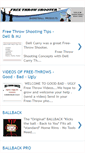 Mobile Screenshot of freethrowshooter.blogspot.com