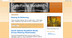 Desktop Screenshot of highplainsbuddhist.blogspot.com