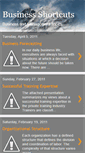 Mobile Screenshot of businessshortcuts.blogspot.com