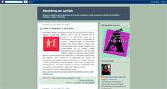 Desktop Screenshot of miembrasenaccion.blogspot.com