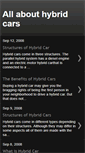 Mobile Screenshot of hybridcarlink.blogspot.com