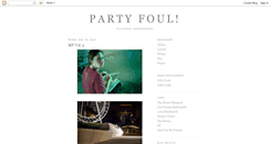 Desktop Screenshot of partyfoulbro.blogspot.com