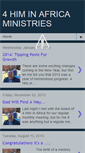 Mobile Screenshot of 4himinafrica.blogspot.com