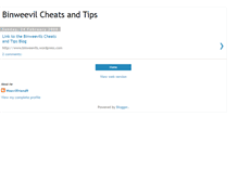 Tablet Screenshot of binweevils.blogspot.com