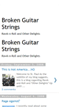 Mobile Screenshot of brokenguitarstrings.blogspot.com