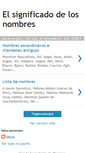 Mobile Screenshot of nombresysignificado.blogspot.com