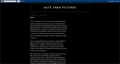 Desktop Screenshot of muteswanpictures.blogspot.com