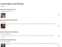 Tablet Screenshot of lauriedavisandfamily.blogspot.com