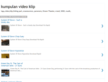 Tablet Screenshot of kumpulanvideoklip.blogspot.com
