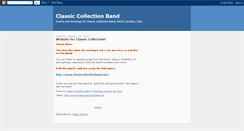 Desktop Screenshot of classiccollectionband.blogspot.com