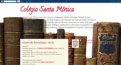 Desktop Screenshot of colegiosantamonicalimoeiro.blogspot.com