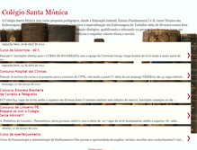 Tablet Screenshot of colegiosantamonicalimoeiro.blogspot.com