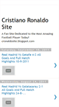 Mobile Screenshot of cronaldosite.blogspot.com