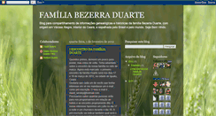 Desktop Screenshot of familiabezerraduarte.blogspot.com